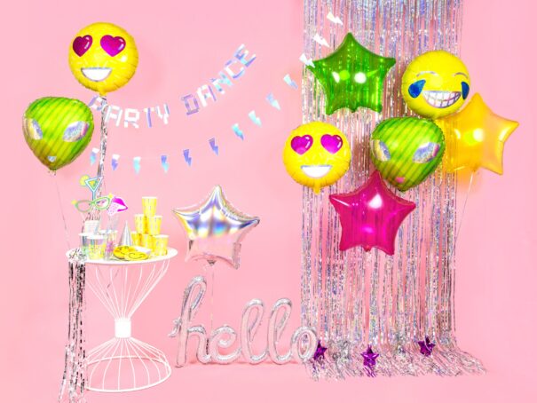 Ballon - Folie - Stjerne - Pink - Image 5