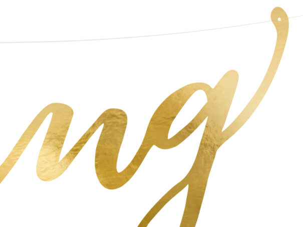 Banner - Wedding - Guld - Image 2