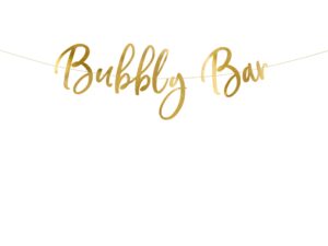 Banner - Bubbly Bar - Guld