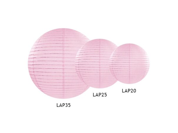Rislampe - Lys Pink - 25 cm. - Image 2