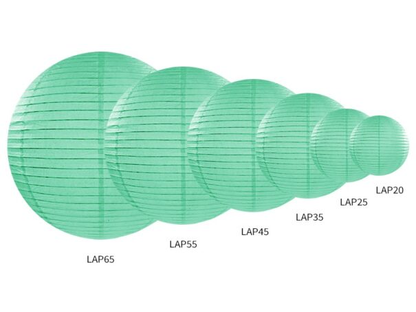 Rislampe - Mint Grøn - 25 cm - Image 2