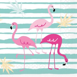 Servietter - Flamingo - 33 x 33