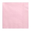 Servietter - Lys Pink - 33 x 33