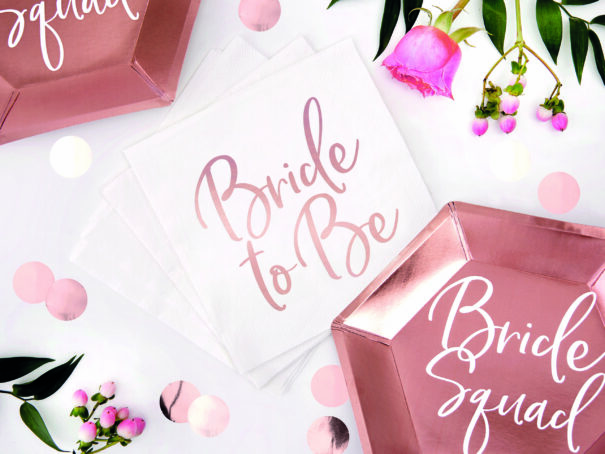 Servietter - Bride to be - Rosa/Lys Pink - Image 2
