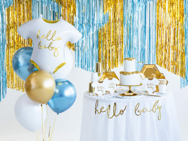 Servietter - Hello Baby - Guld - Image 3