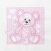 Servietter - PInk - Bamse - 33 x 33