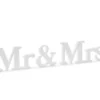 Inskription -  Mr & Mrs - Hvid - Image 2