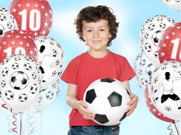 Ballon - Fodbold - 6 Stk.