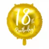 Ballon - Folie - Guld 18 år - Image 2