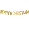 Banner - Guld - Merry Christmas - Image 2