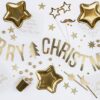 Banner - Guld - Merry Christmas