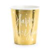 Kopper - Guld/Hvid - Happy New Year - 6 Stk. - Image 2