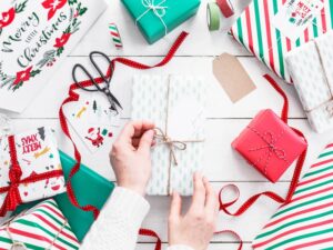 Gavepapir - Mix - Merry Xmas