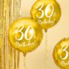 Ballon - Folie - Guld - 30 år