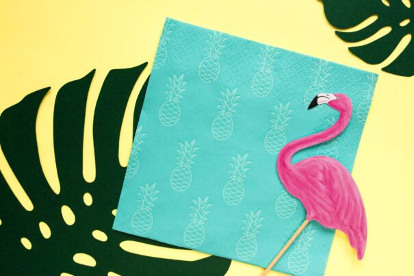 Kagepynt - Flamingo - 6 stk - Image 7