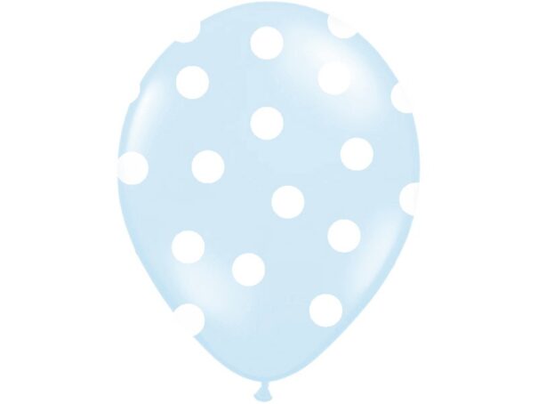 Ballon - Prikker - Blå - Image 2