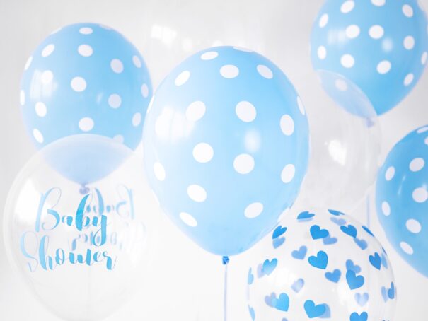 Ballon - Prikker - Blå - Image 3