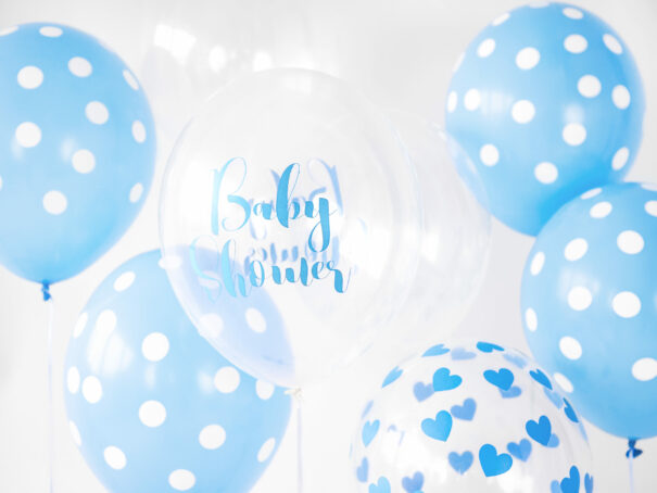 Ballon - Prikker - Blå - Image 4