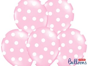 Ballon - Prikker - Pink