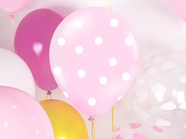Ballon - Prikker - Pink - Image 3