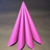Servietter - Aubergine Lilla - Sovie - Klassisk gennemfarvet - 33 x 33