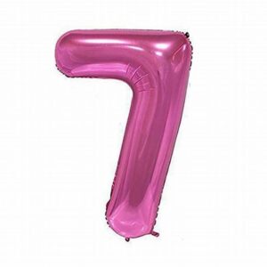 Folie - Ballon - 7 - Pink - 35 cm