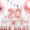 Ballon - Folie - 2 - Rosa - 35 cm. - Image 4