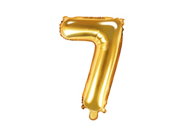 Ballon - Folie - 7 - Guld
