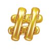 Ballon - Folie - # - Guld