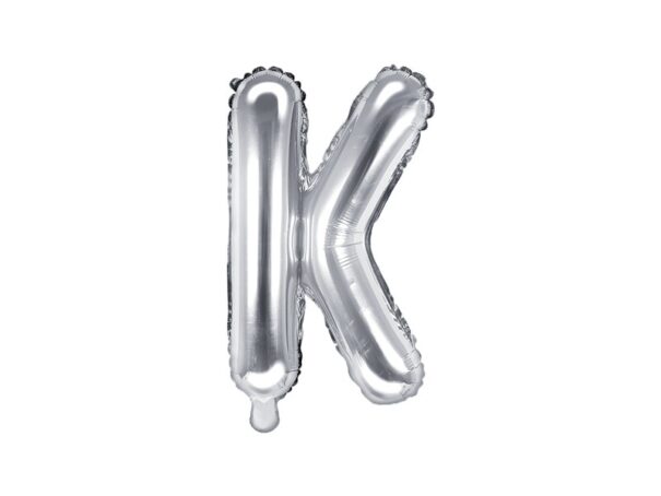 Ballon - Folie - K - Sølv