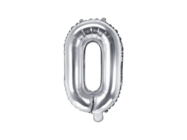 Ballon - Folie - O - Sølv