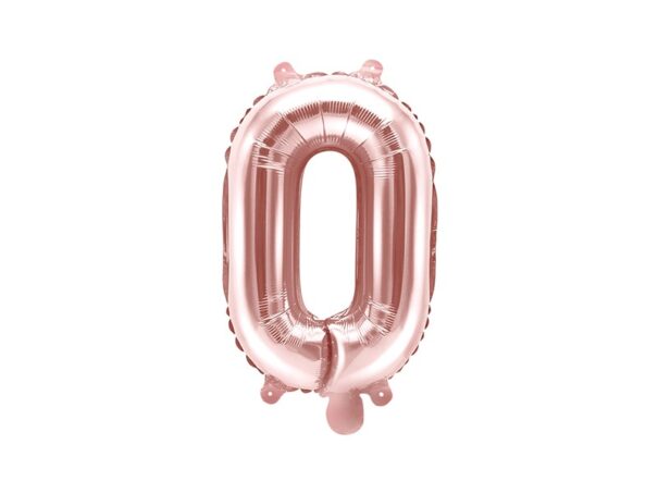 Ballon - Folie - O - Rosa/Guld