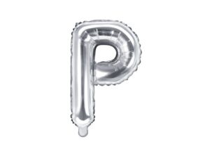 Ballon - Folie - P - Sølv