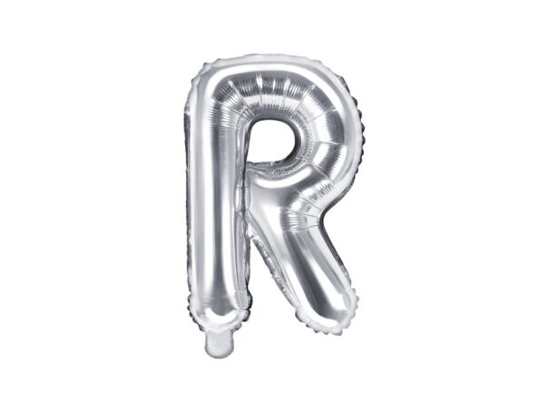 Ballon - Folie - R - Sølv