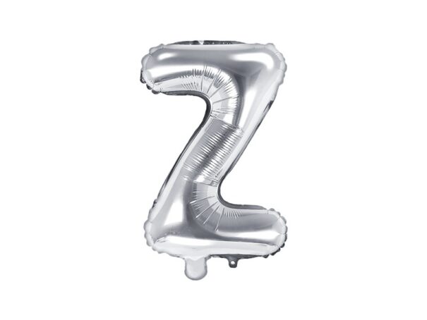 Ballon - Folie - Z - Sølv