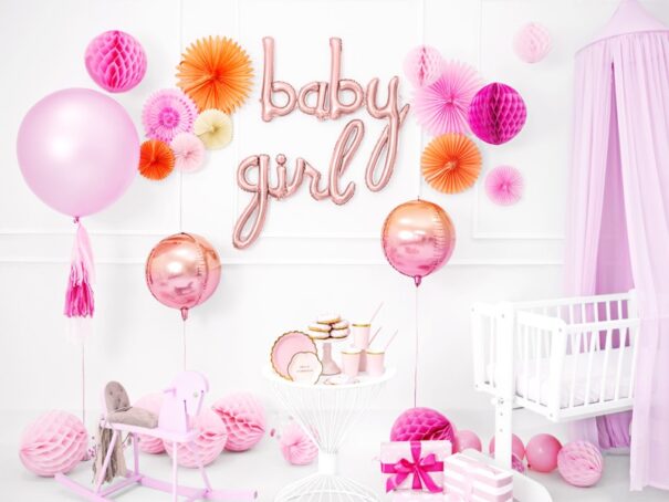 Ballon - Folie - Kugle Pink/Orange - Image 3
