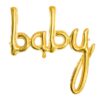 Ballon - Folie - Baby - Guld