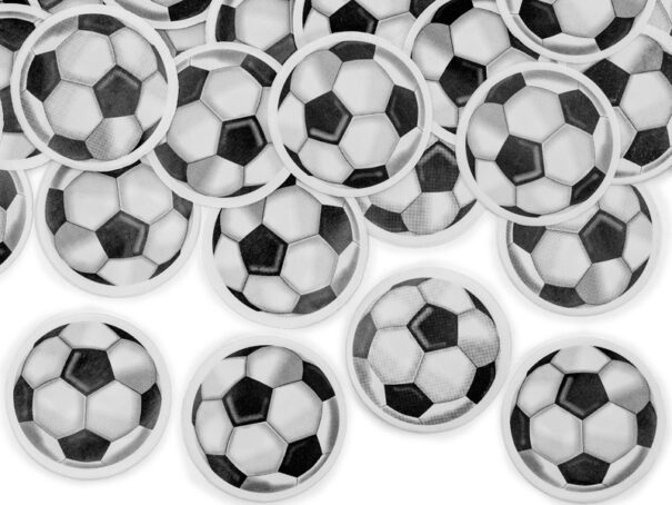 Konfettirør - Fodbold - 40 cm - Image 2