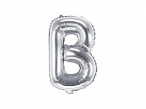 Ballon - Folie - B - Sølv