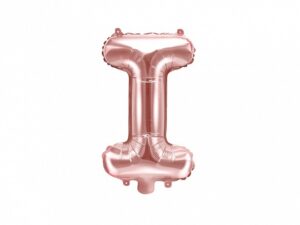 Ballon - Folie - I - Rosa/Guld