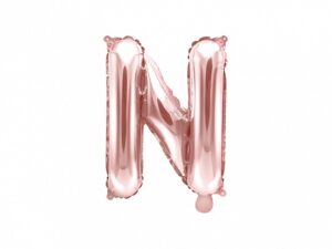 Ballon - Folie - N - Rosa/Guld