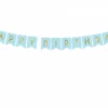Banner - Happy Birthday - Blå/Guld - Image 2