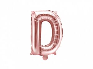 Ballon - Folie - D - Rosa/Guld