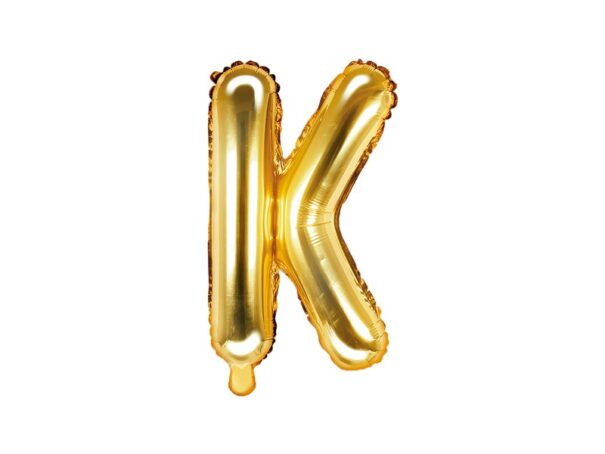 Ballon - Folie - K - Guld