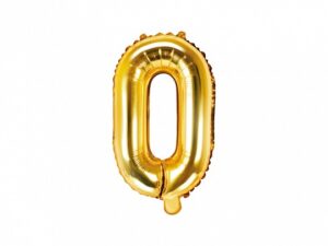 Ballon - Folie - O - Guld