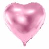 Ballon - Folie - Hjerte - Pink