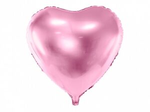 Ballon - Folie - Hjerte - Pink