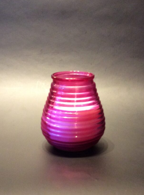 Lys i glas - Pink