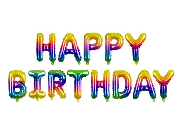 Ballon - Folie - HAPPY BIRTHDAY - Image 2