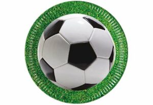Tallerkner - Fodbold - 8 Stk